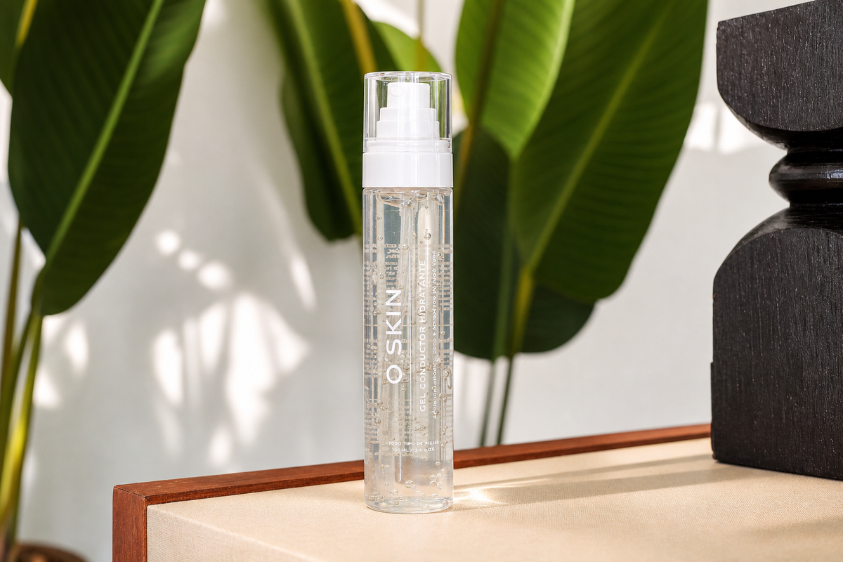 Gel Conductor Hidratante O'SKIN - compatible con todos los dispositivos faciales