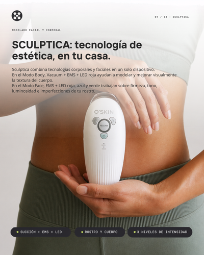 Sculptica · Modelador Corporal y Facial